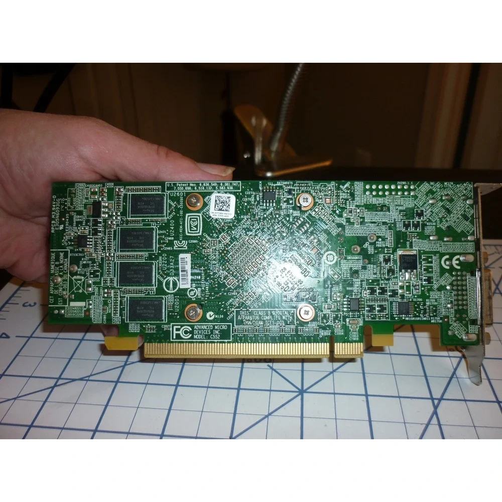 Lot‎ of 4 AMD Radeon HD 7470 1GB GDDR3 Graphics Cards V290 109-C55257-01 DP DVI